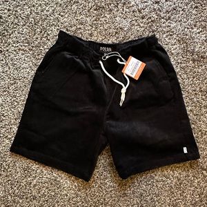 Poler Corduroy Chort Short - Black, Size M